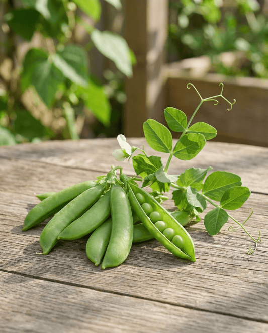 Snap Pea Seeds Delikett Pisum Sativum Annual Variety