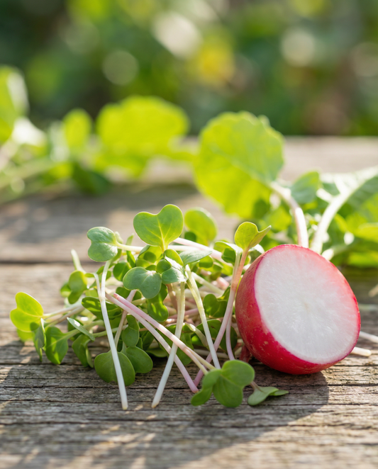 Radish China Rose Seeds Organic Raphanus Sativus Annual Sprouting Variety