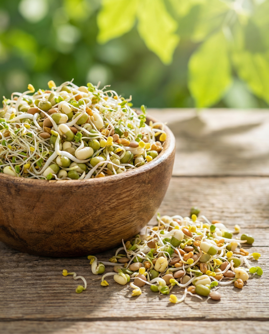 Salad Mix Sprouting Seeds Organic Lactuca Sativa Annual