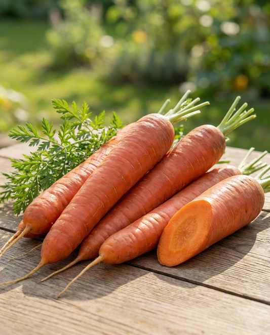 Winter Carrot Seeds Daucus Carota Pelleted Annual Variety Flakkee 2