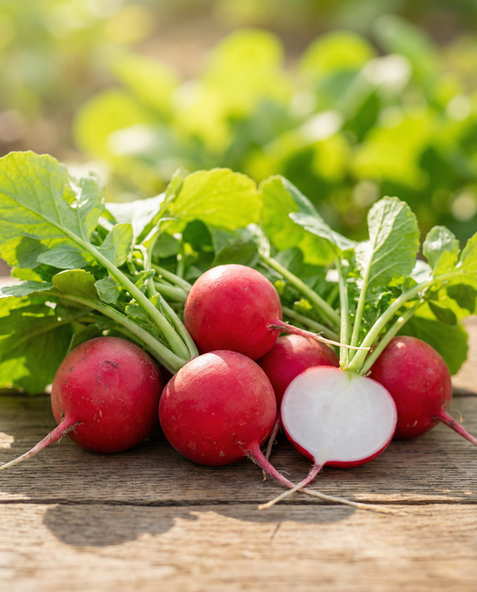 Radish Saxa 2 Seeds Raphanus Sativus Annual Pelleted