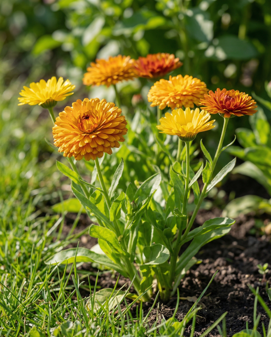 Calendula Seeds Doppia Fiesta Multicolor Calendula Officinalis Annual
