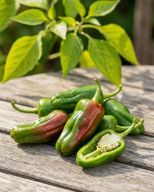 Padron Pepper Seeds Capsicum Annuum Mild Vegetable Variety