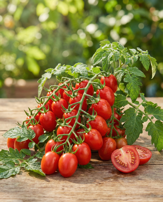 Red Cherry Tomato Seeds Solanum Lycopersicum Cherry Variety For Pots