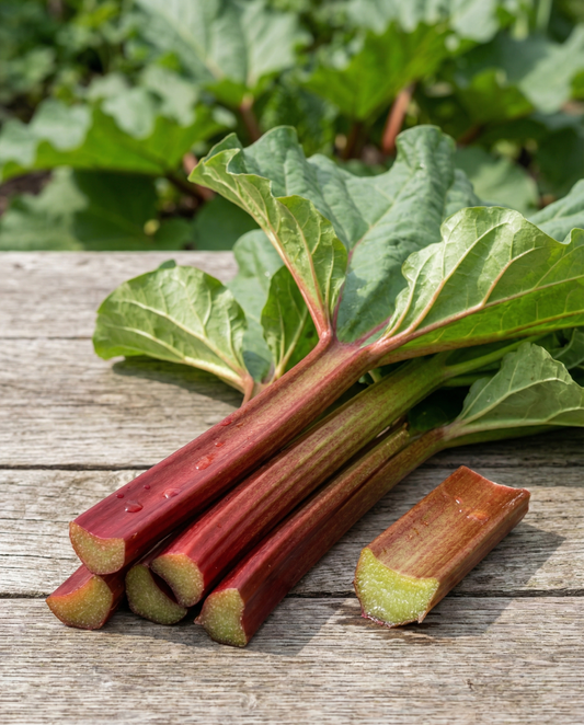 Rhubarb Seeds Rheum Rhabarbarum Perennial Vegetable