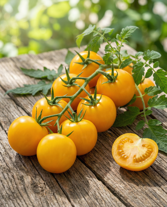 Yellow Tomato Seeds Solanum Lycopersicum Golden Boy F1 Hybrid