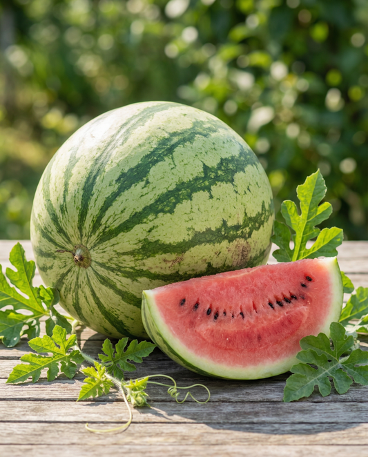 Watermelon Crimson Sweet Seeds Citrullus Lanatus Annual Variety