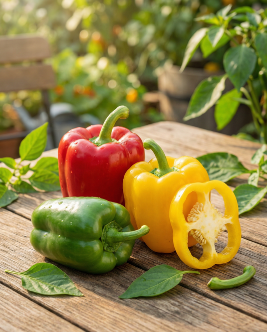 Pepper Mix Seeds Capsicum Annuum Three Color Mix