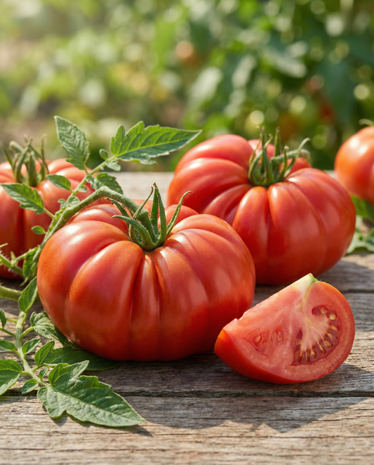 Tomato Costoluto Fiorentino Seeds Solanum Lycopersicum Annual Ribbed Variety