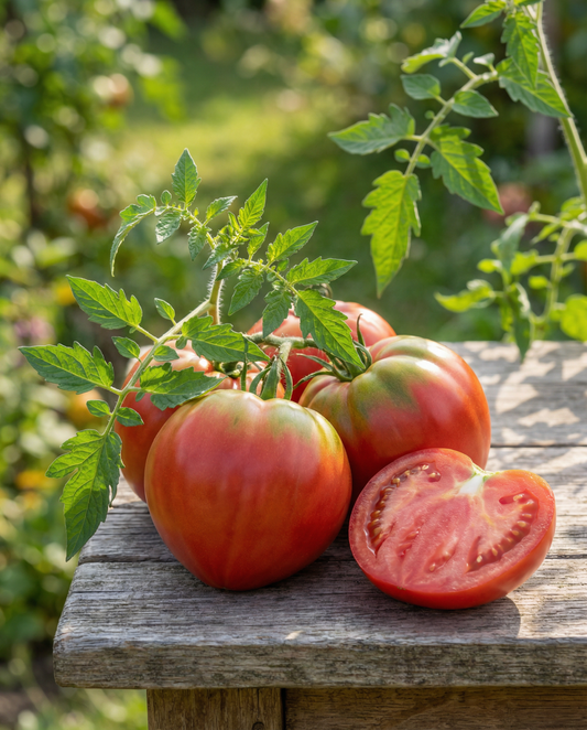 Tomato Cuor De Bue Seeds Solanum Lycopersicum Annual Variety