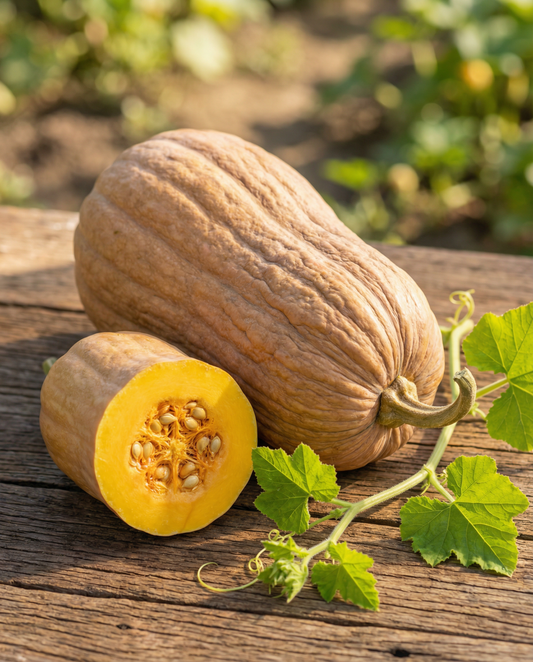 Butternut Rugosa Pumpkin Seeds Cucurbita Moschata Vegetable Variety
