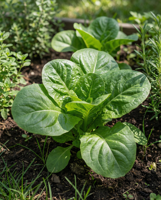 Basil A Foglie Di Lattuga Seeds Ocimum Basilicum Annual Herb