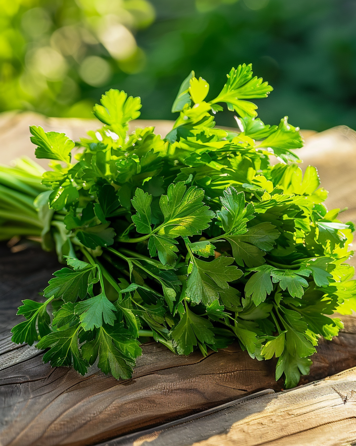 Parsley Seeds Petroselinum Crispum Biennial Herb