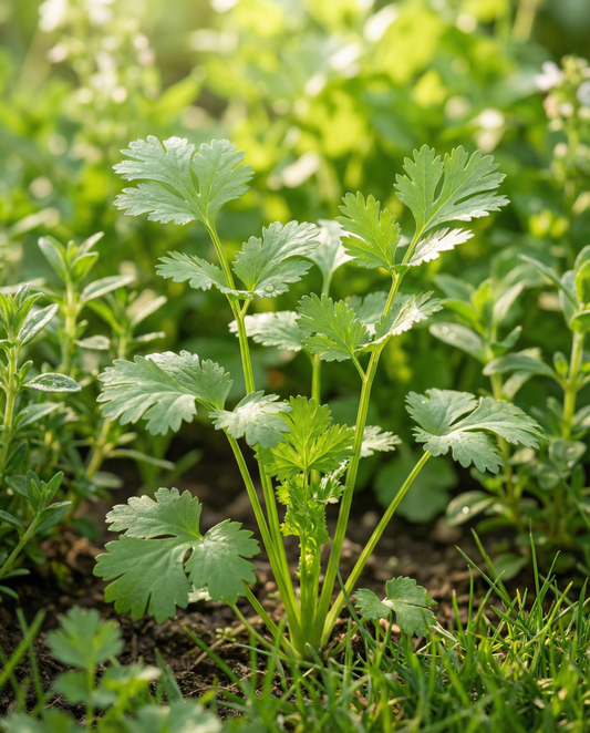 Coriander Seeds Coriandrum Sativum Annual Herb