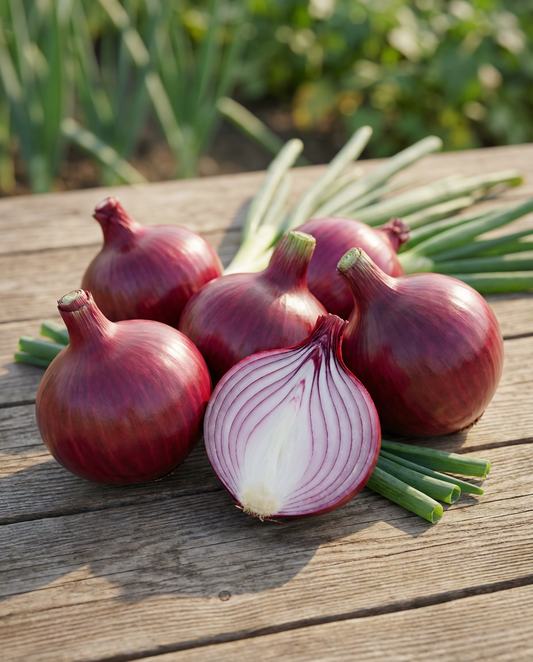 Onion Seeds Allium Cepa Red Variety Cipolla Genova Early