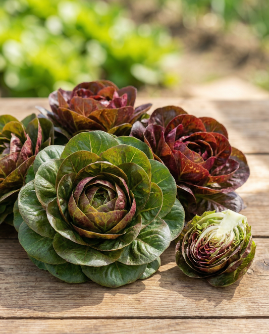 Leaf Chicory Seeds Cichorium Intybus Grumolo Rossa Verde Mix