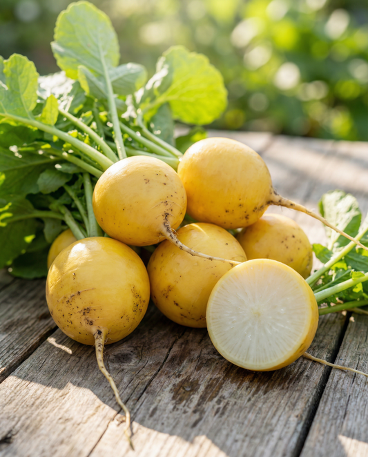Radish Zlata Seeds Raphanus Sativus Yellow Variety Vegetable