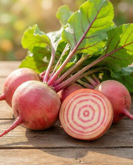Beetroot Tonda Di Chioggia Seeds Beta Vulgaris Annual Variety