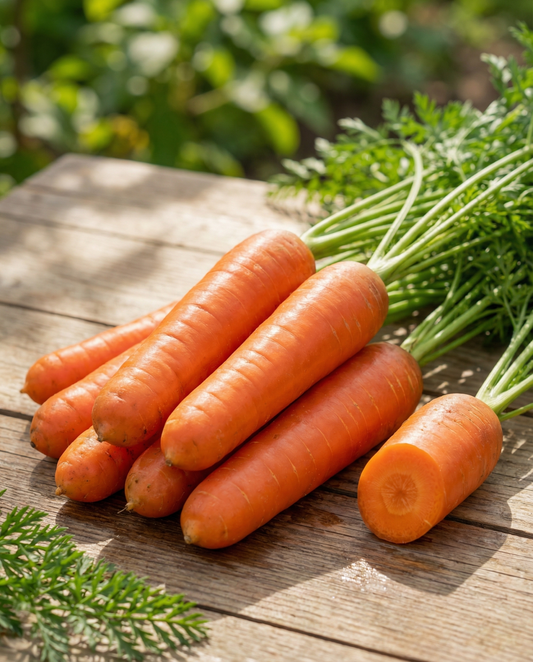 Carrot Nantes Seeds Daucus Carota Annual Variety Nantes 2
