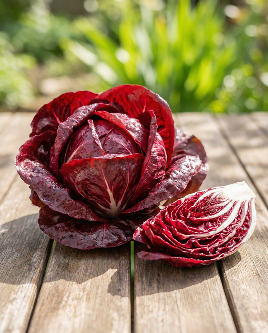 Leaf Chicory Seeds Orchidea Rossa Cichorium Intybus Red Leaf Variety