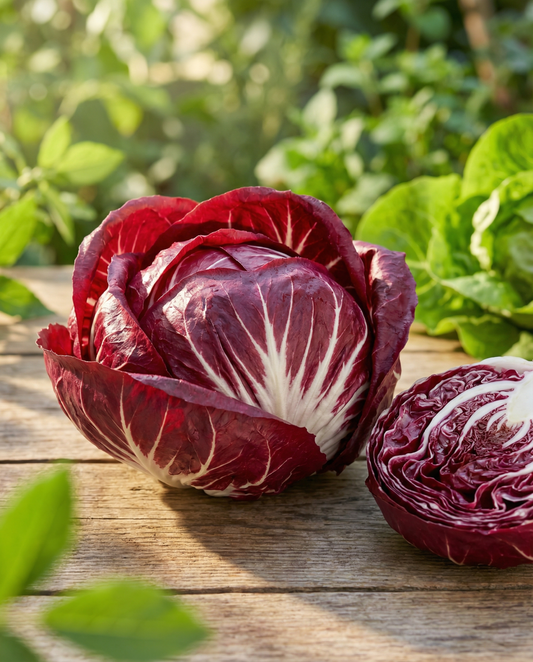 Chicory Rossa Di Verona Tardiva Seeds Cichorium Intybus Biennial