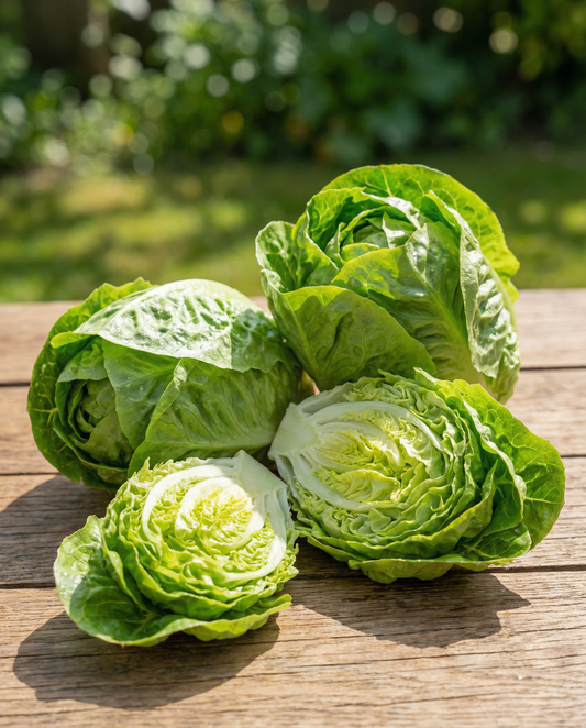 Little Gem Lettuce Seeds Lactuca Sativa Compact Heads Variety