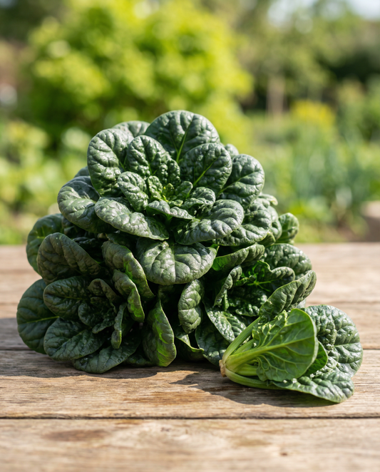 Spinach Merlo Nero Seeds Spinacia Oleracea Vegetable Variety