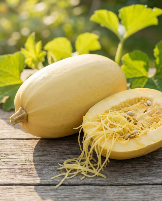 Spaghetti Squash Vegetable Spaghetti Seeds Cucurbita Pepo Annual Variety