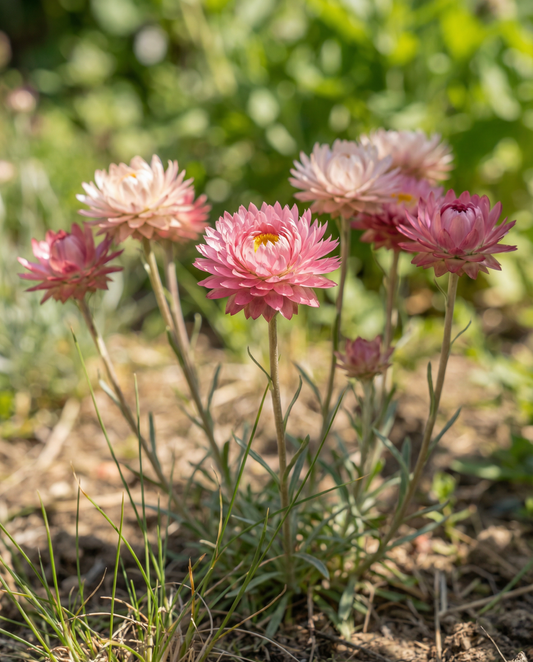 Helipterum Seeds Helipterum Roseum Double Mixed Annual Flowers