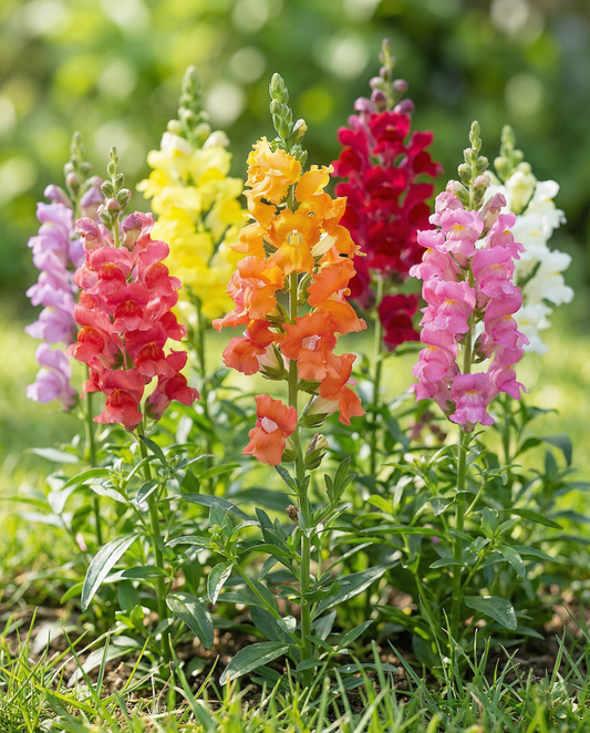 Snapdragon Seeds Antirrhinum Majus Annual Mixed Semi Tall