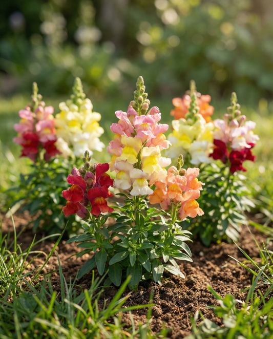 Snapdragon Tom Thumb Dwarf Mixed Seeds Antirrhinum Majus Annual