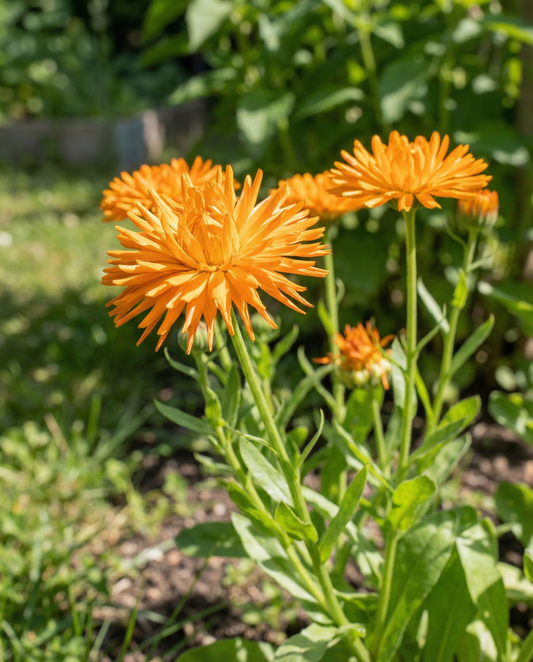 Pot Marigold Seeds Radio Orange Calendula Officinalis Annual