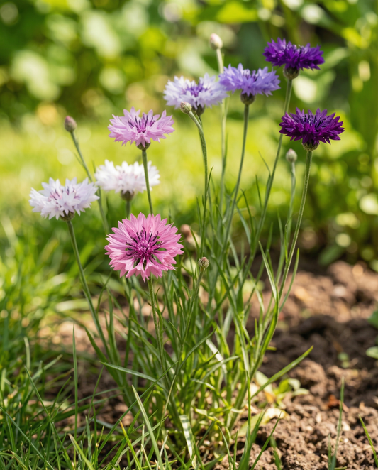 Cornflower Mixed Seeds Centaurea Cyanus Annual