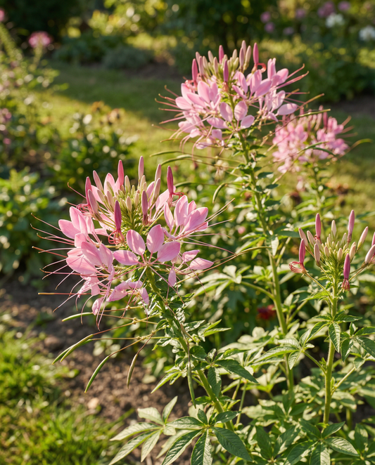 Spider Plant Rose Queen Seeds Cleome Hassleriana Annual Flower