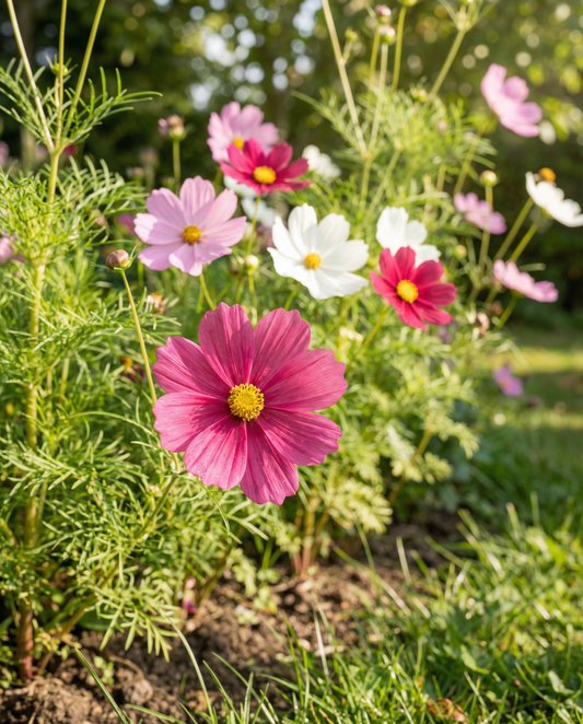 Cosmos Seeds Cosmos Bipinnatus Annual Sensation Mix