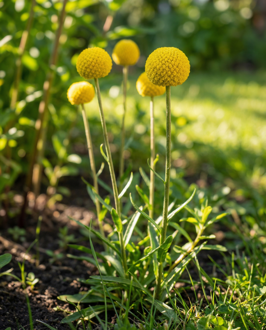 Drumstick Seeds Craspedia Globosa Annual Flower