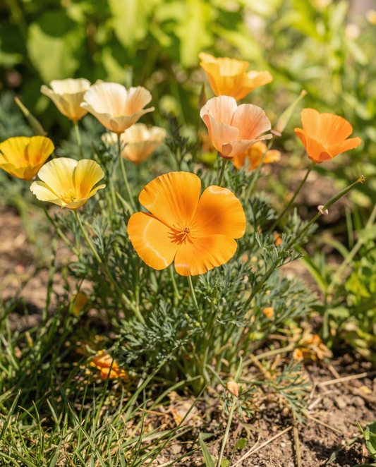 Annual Flower Seeds Eschscholtzia Californica Single Mixed Annual