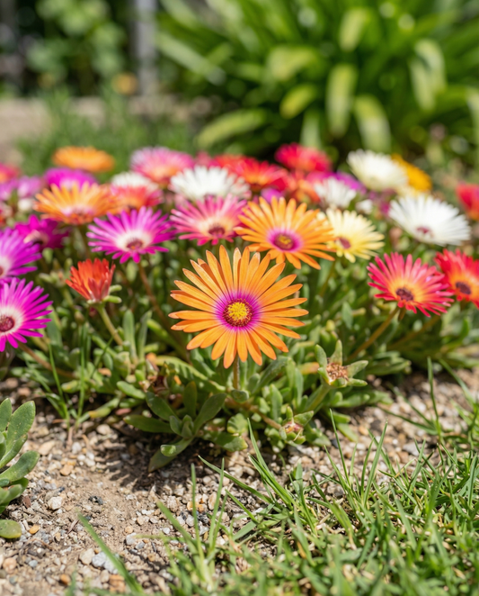 Livingstone Daisy Seeds Dorotheanthus Bellidiformis Annual Mix Rock Garden