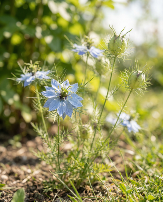 Love In The Mist Seeds Miss Jekyll Nigella Damascena Annual Blue
