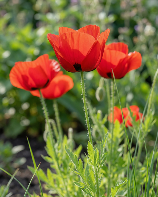 Tulip Poppy Seeds Papaver Glaucum Annual
