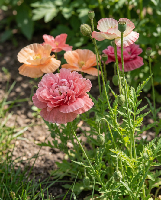 Papaver Paeoniflorum Seeds Papaver Paeoniflorum Annual Mixed Colors