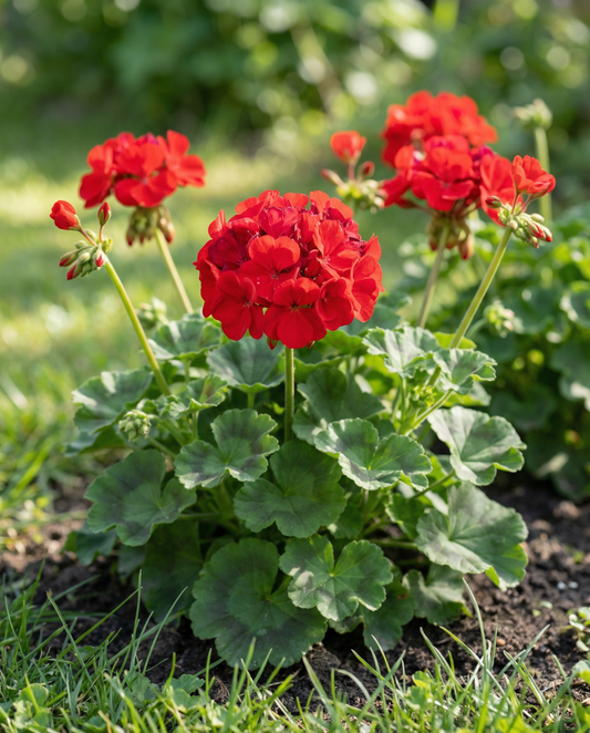 Geranium Mustang F1 Seeds Pelargonium Zonale Annual