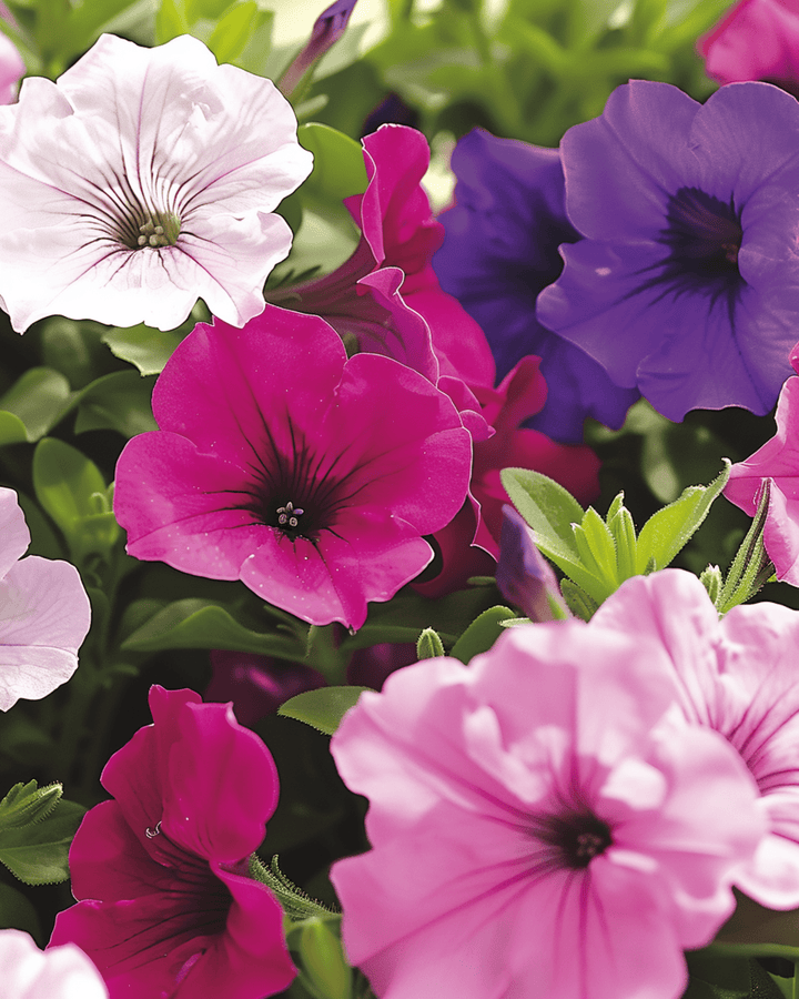 Petunia Dwarf Mixed Seeds Petunia Hybrida Annual Compact Flowers