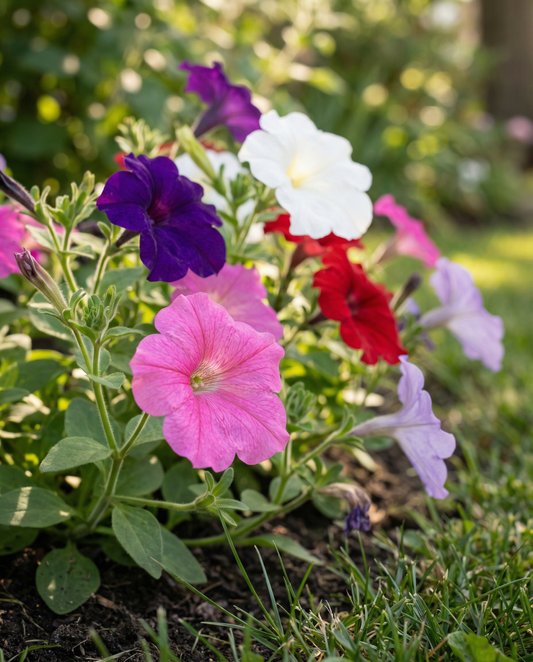 Petunia Pendula Seeds Annual Mix Petunia Pendula