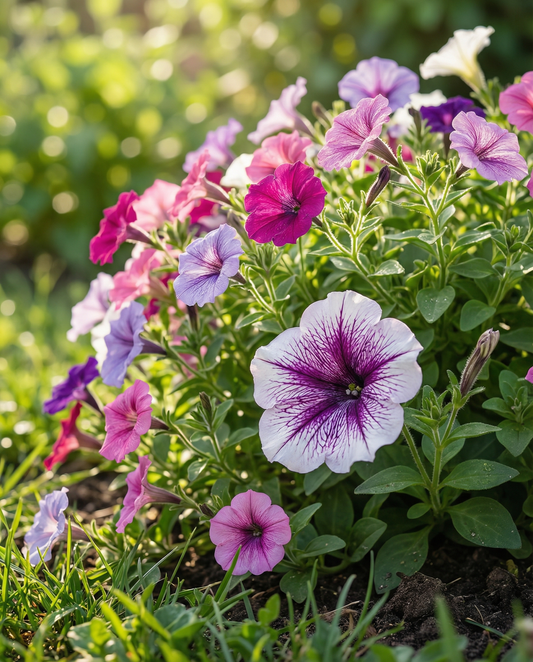 Petunia Seeds Cascade F1 Mix Petunia Pendula Annual