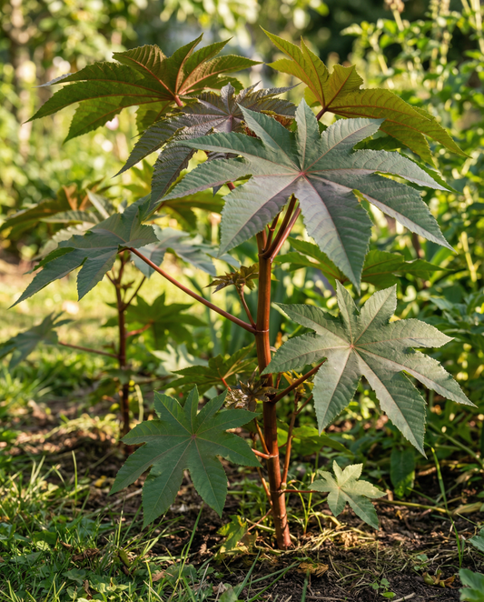 Annual Flower Seeds Wonderboom Ricinus Annual 250 Cm