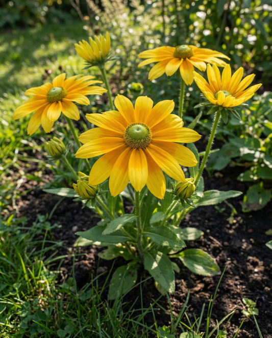 Cone Flower Prairie Sun Seeds Rudbeckia Hirta Annual