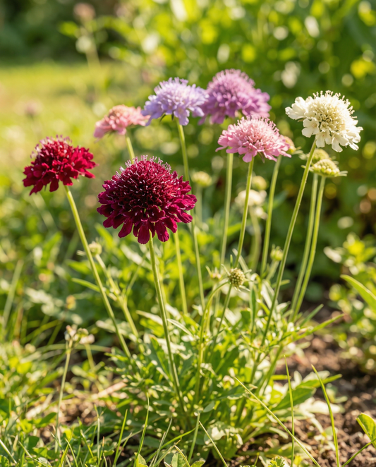 Scabiosa Seeds Scabiosa Atropurpurea Annual Mix