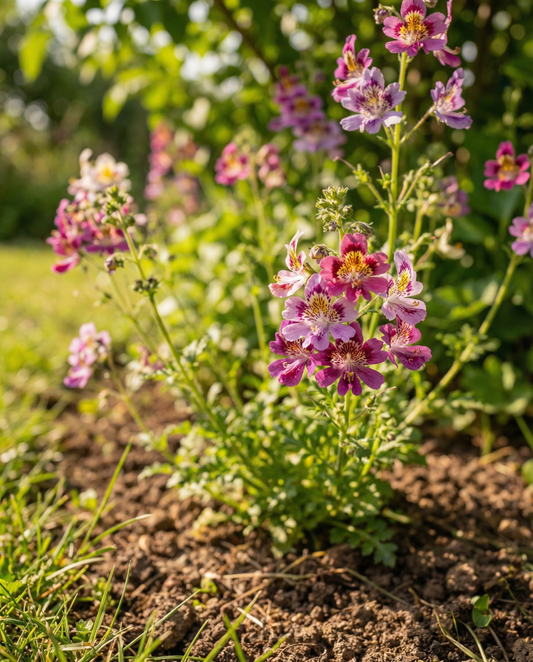 Poor Man's Orchid Seeds Schizanthus Wisetonensis Annual Angel Wings
