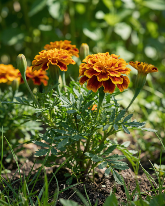 French Marigold Seeds Tagetes Patula Annual Harmony Petite